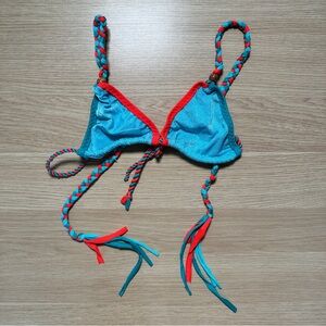 •Janne Ibiza bikini set in blue/orange
